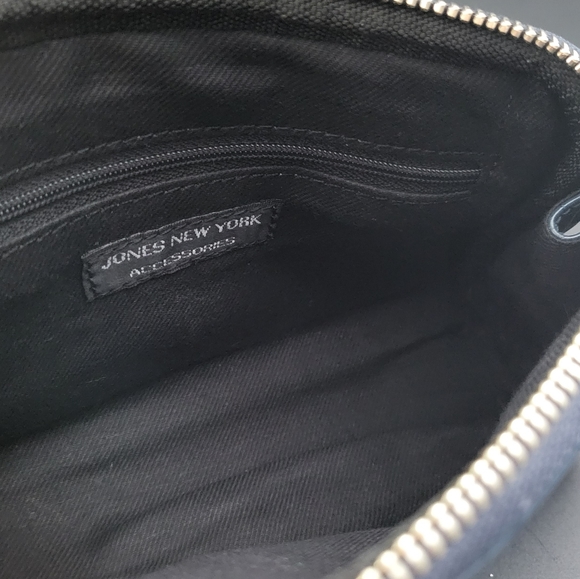 Jones New York Navy Croc handbag - Picture 4 of 6